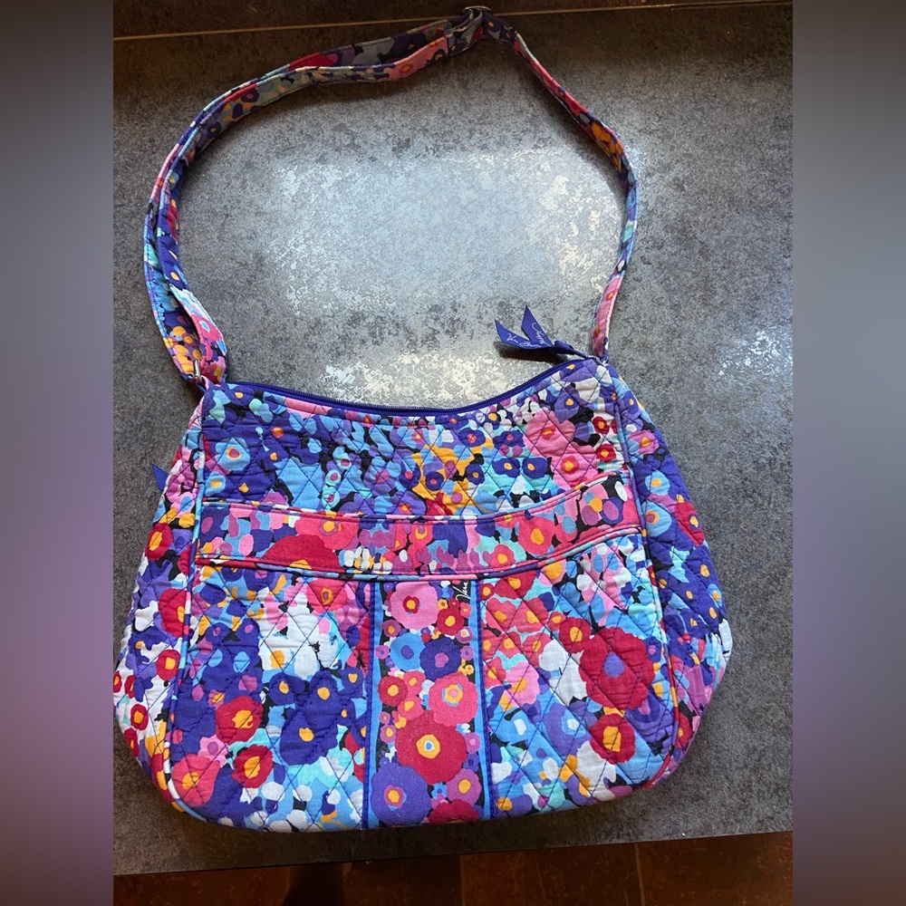 Floral Quilted Shoulder Bag Vera Bradley